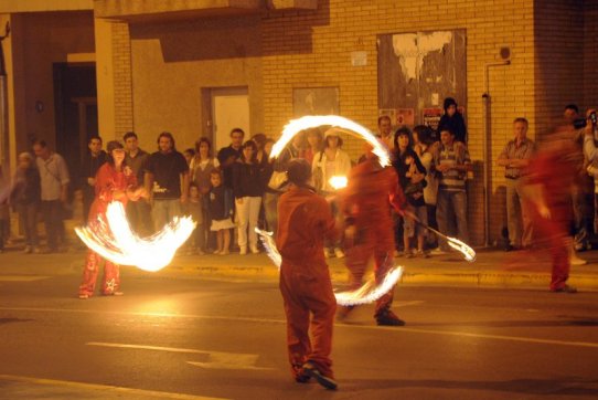 Tabalada de fum i foc l'any 2008