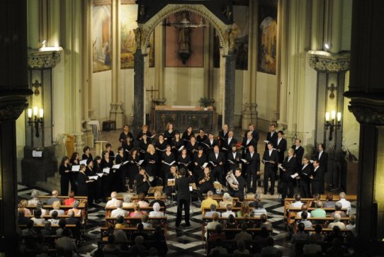 El concert de la Diada Nacional de Catalunya va anar a càrrec de la Coral Sant Jordi