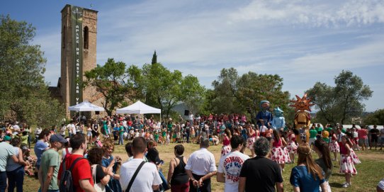 Imatge d'un moment del 42è Aplec de Castellar Vell.