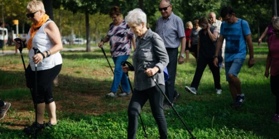 Imatge d'una sortida anterior del cicle Camina i fes salut.