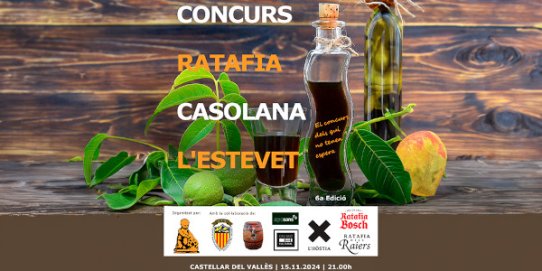 Cartell 6è Concurs de Ratafies.