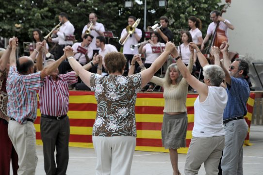 Imatge d'una edició anterior de l'Aplec de la Sardana