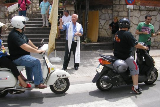 Imatge d'una festa de Sant Cristòfor anterior