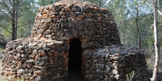 Les barraques són uns dels elements que protagonitzen aquesta exposició.