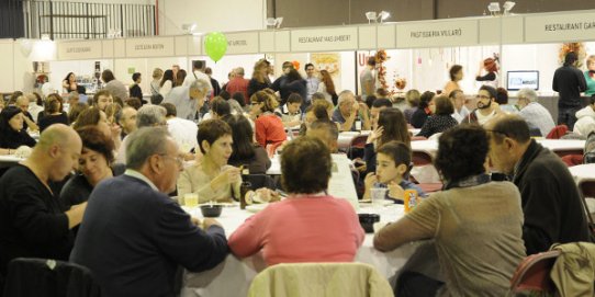 Imatge d'una edició anterior de la Mostra Gastronòmica.