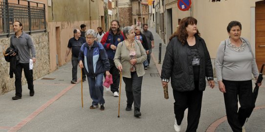 Imatge d'una sortida anterior del cicle Camina i fes salut.