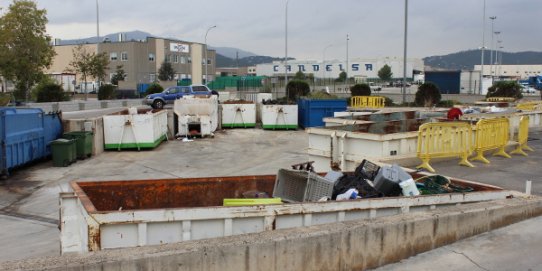 La deixalleria municipal està sent objecte de diversos treballs de millora.