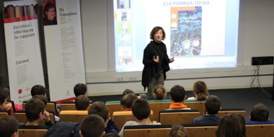 Gisela Pou, en un moment de la presentació.