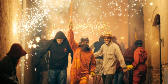 El Correfoc no faltarà en la Festa de l'Esbart Teatral.