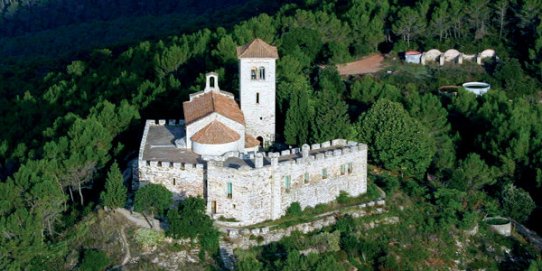 Vista aèria del Puig de la Creu.