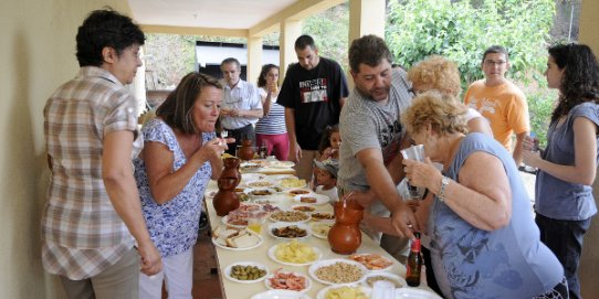 Imatge d'una edició anterior del vermut de la Festa Major d'El Balcó.