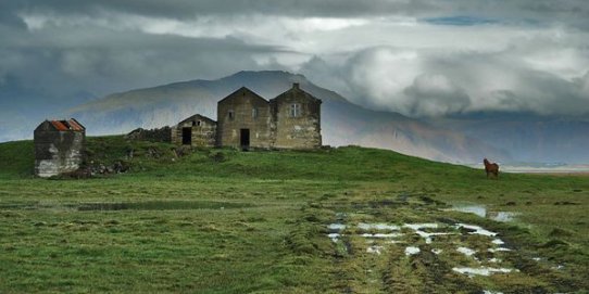 Paisatges com aquest són els que es podran veure a les fotografies d'Antoni Marín.