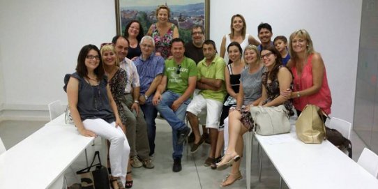 Alguns dels alumnes del Servei de Català del curs passat.