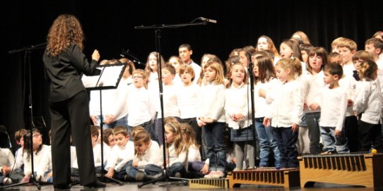 Imatge del concert de Nadal 2014 de l'EMM Torre Balada.