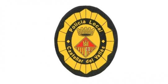 Escut de la Policia Local de Castellar.