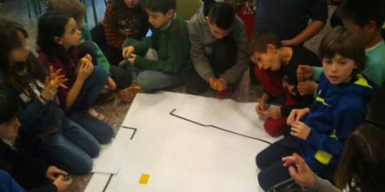 Els tallers participatius a les escoles han començat amb l'Escola Sant Esteve.