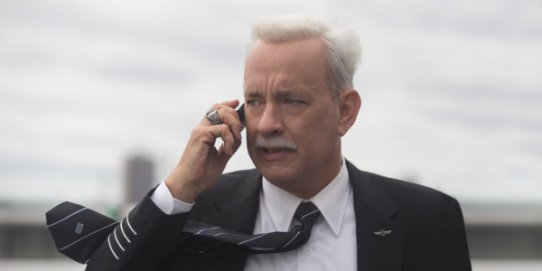 Tom Hanks, en la pell del personatge de Sully.