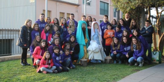 Imatge de la Plantada del Pessebre, l'any 2015.