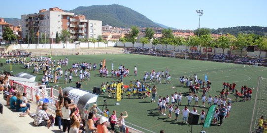 Imatge d'un moment de la Trobada "Dansem Plegats", divendres passat, 26 de maig.