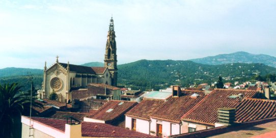 Imatge de l'església de Sant Esteve.