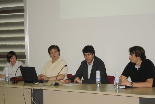 Moment de la jornada "La negociació bancària i les relacions banc-empresa"