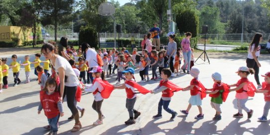 Imatge d'un moment de la 13a edició de la Festa de la Primavera.