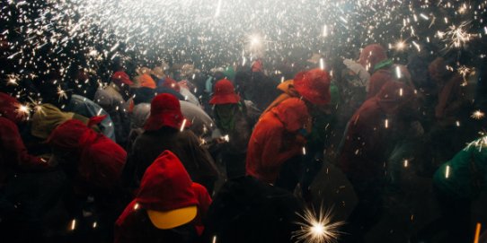 Imatge d'una edició anterior del Correfoc Infernal.