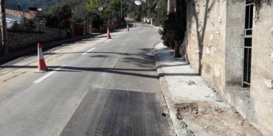 Les obres al carrer del Muronell tindran una durada aproximada de tres setmanes.