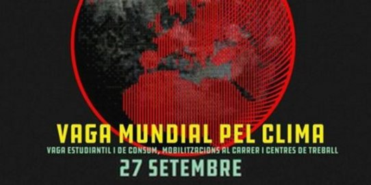 Cartell de la Vaga Mundial pel Clima
