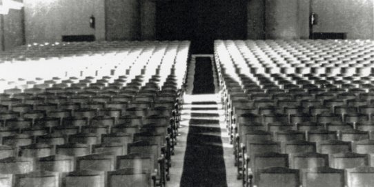 Platea del cinema Califòrnia.