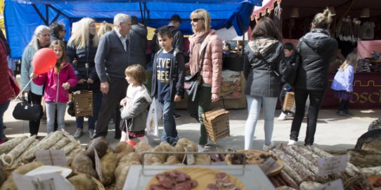 Imatge d'un moment de la Fira de Sant Josep 2019.