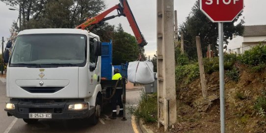 Distribució de sal a les urbanitzacions
