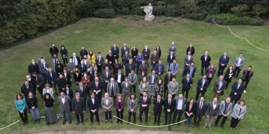 Foto de família els assistents a la Cimera.