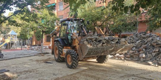 Obres plaça del Forjador