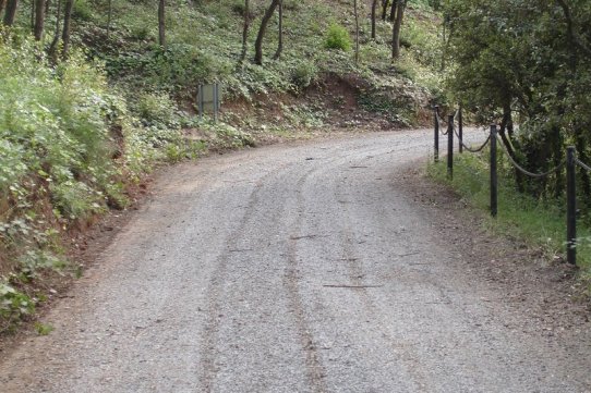 El camí de les cases de Les Arenes