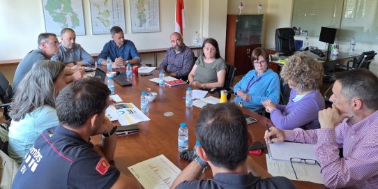 El CECOPAL es reuneix amb vistes a la campanya de prevenció d’incendis forestals i d’onades de calor d’aquest estiu