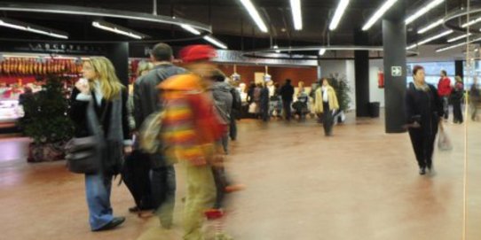 Interior del Mercat Municipal.