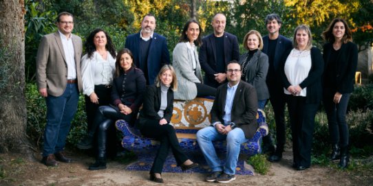 Imatge del nou equip de govern encapçalat per Yolanda Rivera.