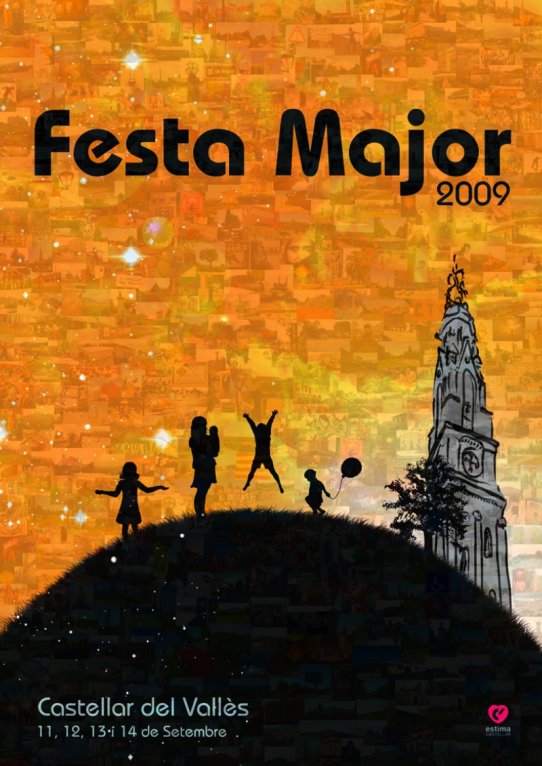 Cartell guanyador del concurs de 2009