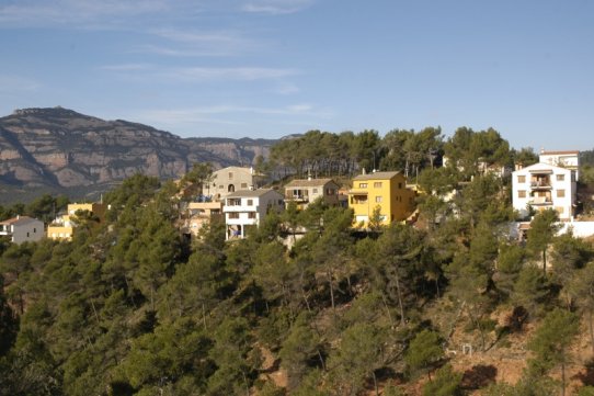 La urbanització del Balcó, una de les que ja disposa de Pla de prevenció d'incendis