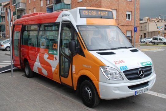 Autobús adaptat de la línia C6