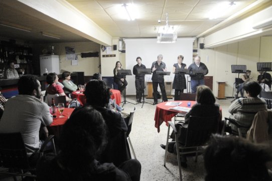 L'Hora Golfa del Conte es porta a terme un dissabte al mes al Local Social de la Penya Solera Barcelonista