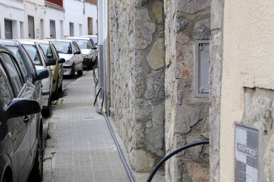 Les obres al carrer de Sant Sebastià han començat aquesta setmana