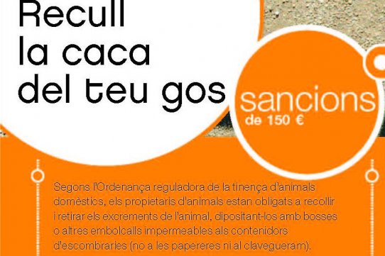 Fragment de l'anunci sobre la campanya que s'ha anat publicant periòdicament al setmanari L'Actual