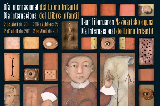 Fragment del cartell del Dia Internacional del Llibre Infantil 2011