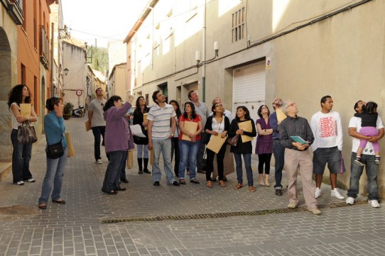 Després de la presentació, els assistents van poder gaudir d'una visita a l'església de Sant Esteve