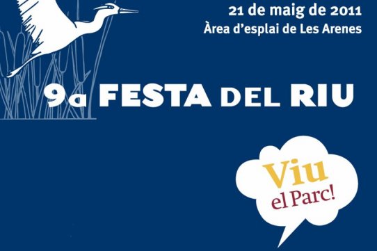 Fragment del cartell de la 9a edició de la Festa del Riu