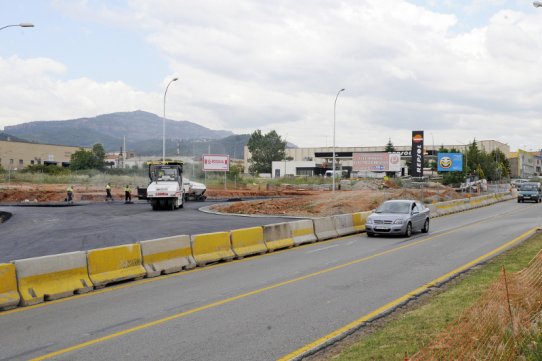 Es preveu que la segona fase de la construcció de la rotonda comenci durant els propers dies