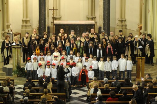 Una edició anterior del Concert de Nadal