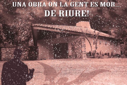 Fragment del cartell promocional de l'obra